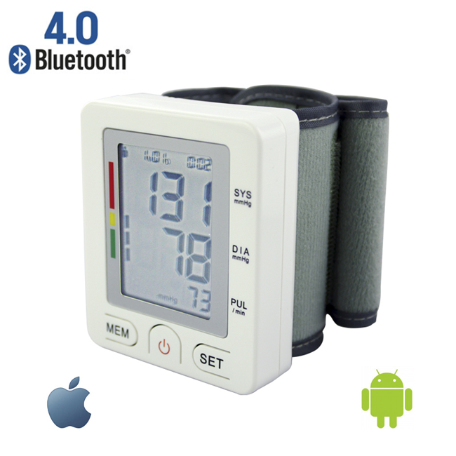 Blue Tooth Wrist Digital Blood Pressure Monitor - Laurel Medical