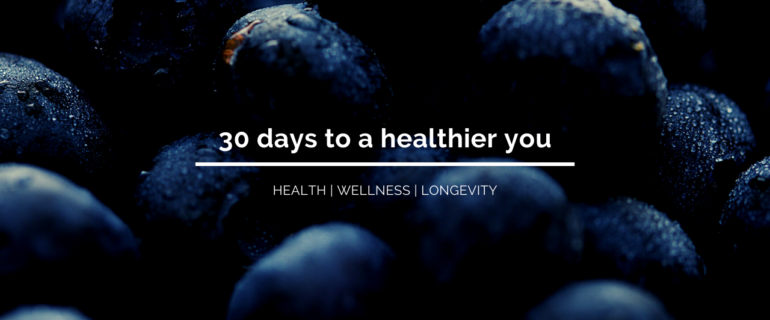 30 days to a healthier you